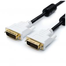 Кабель мультимедийный DVI to DVI 24+1pin, 1.8m Atcom (8057)