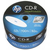 Диск CD HP CD-R 700MB 52X IJ PRINT 50шт (69301/CRE00070WIP-3)
