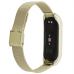 Ремешок для фитнес браслета BeCover Metal для Xiaomi Mi Smart Band 5 Gold (705148)