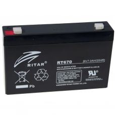Батарея к ИБП Ritar RT670, 6V-7.0Ah (RT670)