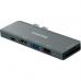 Порт-репликатор Canyon 1*Type C PD100W+2*HDMI+1*USB3.0+1*USB2.0+1*SD+1*TF (CNS-TDS05B)