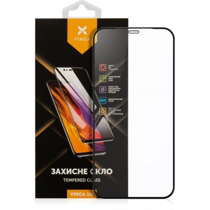 Стекло защитное Vinga Apple iPhone 12/12 Pro (VGIP12)