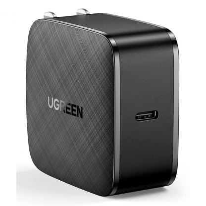 Зарядное устройство Ugreen CD217 65W Type-C PD GaN Charger (Black) (70817)