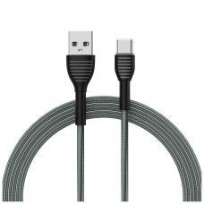 Дата кабель USB 2.0 AM to USB-C 1.0m ColorWay (CW-CBUC041-GR)