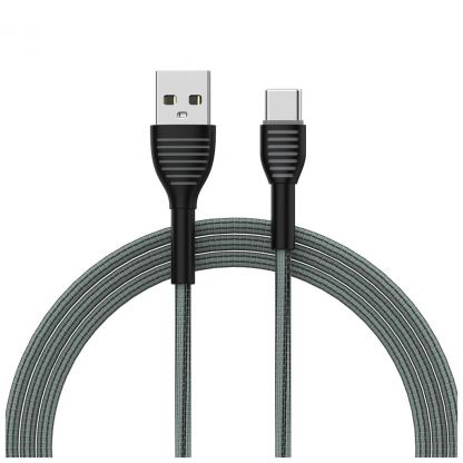 Дата кабель USB 2.0 AM to USB-C 1.0m ColorWay (CW-CBUC041-GR)