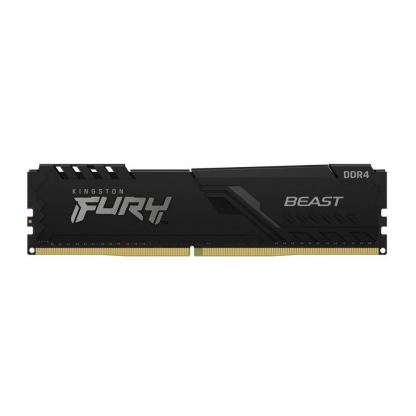 Модуль пам'яті для комп'ютера DDR4 16GB 3200 MHz Beast Black Kingston Fury (ex.HyperX) (KF432C16BB/16)