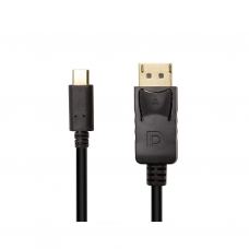 Перехідник USB Type-C 3.1 Thunderbolt 3 (M) to DisplayPort (M), 4K 3.0m PowerPlant (CA912544)