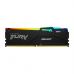 Модуль памяти для компьютера DDR5 32GB (2x16GB) 5200 MHz Beast RGB AM5 Black Kingston Fury (ex.HyperX) (KF552C36BBEAK2-32)