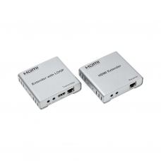 Адаптер HDMI 4K/30hz, up to 100m via CAT5E/6, loop-out (HDES12-LOOP) PowerPlant (CA912964)