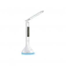 Настільна лампа Mediarange Compact LED desk lamp with LCD display, glossy-white (MROS502)