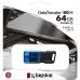 USB флеш накопитель Kingston 64GB DataTraveler 80 M USB-C 3.2 Blue/Black (DT80M/64GB)