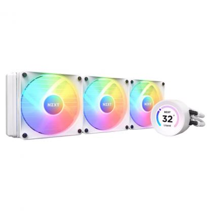 Система рідинного охолодження NZXT Kraken Elite RGB 360mm AIO (RL-KR36E-W1)