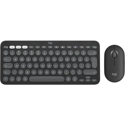 Комплект Logitech Pebble 2 for Mac Wireless UA Graphite (920-012244)