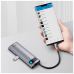 Порт-репликатор Baseus 7-in-1 Metal Gleam Series Type-C to HDMI+USB+SD/TF Docking Station (WKWG020113)