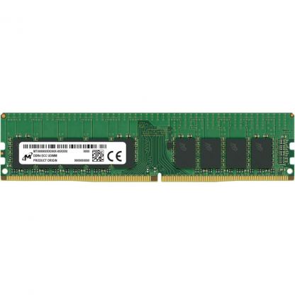 Модуль пам'яті для сервера Micron DDR4 ECC UDIMM 16GB 1Rx8 3200 CL22 (16Gbit) (Single Pack) (MTA9ASF2G72AZ-3G2R)