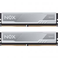 Модуль пам'яті для комп'ютера DDR4 16GB (2x8GB) 2666 MHz NOX White Apacer (AH4U16G26C08YMWAA-2)