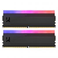 Модуль памяти для компьютера DDR5 64GB (2x32GB) 5600 MHz IRDM RGB Black Goodram (IRG-56D5L30/64GDC)