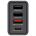 Зарядний пристрій Verbatim USB 30W PD3.0 4-ports black (49700)