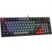 Клавиатура GamePro MK120B LED Red Switches USB Black (MK120R)