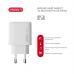 Зарядний пристрій Intaleo 65W GAN 2USB-C PD+USB-A QC 3.0 white (1283126559525)