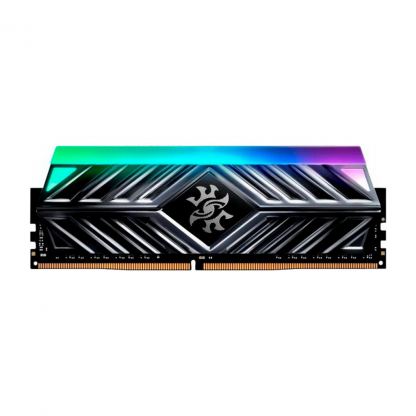 Модуль пам'яті для комп'ютера DDR4 8GB 3600 MHz XPG Spectrix D41 RGB Tungsten Gray ADATA (AX4U36008G18I-ST41)