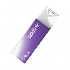 USB флеш накопитель AddLink 64GB U10 Violet USB 2.0 (ad64GBU10V2)