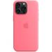 Чохол до мобільного телефона Apple iPhone 15 Pro Max Silicone Case with MagSafe - Pink,Model A3126 (MWNN3ZM/A)
