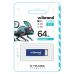 USB флеш накопитель Wibrand 64GB Chameleon Blue USB 2.0 (WI2.0/CH64U6U)