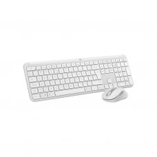 Комплект Logitech MK950 Bluetooth/Wireles UA Off-White (920-012491)