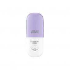 Спрей для очистки 2E PILL 140ml Liquid for office equipment +Microfibre 20 cm, white-lilac (2E-SK140LC)