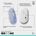 Мышка Logitech POP Mouse With Emoji Bluetooth Lilac (910-007414)