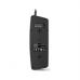 Сетевой фильтр питания REAL-EL REAL-EL RS-10 Protect, 1.8m, black (EL122300038)