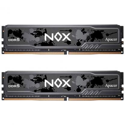 Модуль памяти для компьютера DDR5 64GB (2x32GB) 5600 MHz NOX Apacer (AH5U64G56C522MBAA-2)