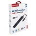 Концентратор Promate USB Hub 4 ports litehub-4.black (litehub-4.black)