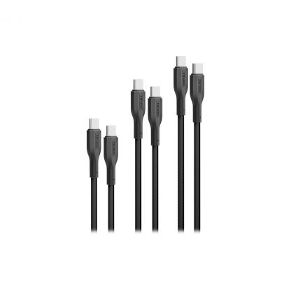 Дата кабель USB-C to USB-C 2.0m Promate (cablekit-cc.black)