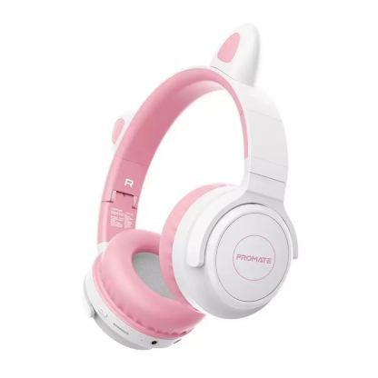Наушники Promate Panda Bubblegum (panda.bubblegum)