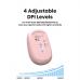 Мышка Ugreen MU105 Wireless Pink (90686)