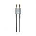 Кабель мультимедийный 3.5mm M to 3.5mm M 3.0m Black HOCO (6942007631235)
