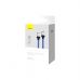 Дата кабель USB-C to USB-C 1.0m CoolPlay Fast Charging 100W blue Baseus (CAKW000203)