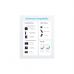 Дата кабель USB-C to USB-C 0.9m nylon 322 white Anker (A81F5H21/A81F5G21)