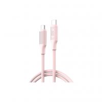 Дата кабель USB-C to USB-C 1.2m pink XO (NB-Q265B-CC.pink)