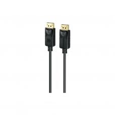 Кабель мультимедійний DisplayPort M to DisplayPort M 2.0m V1.4 black Promate (dplink-200.black)