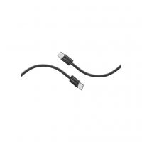 Дата кабель USB-C to USB-C 2.0m 60W PD EcoLine-CC200 black Promate (ecoline-cc200.black)