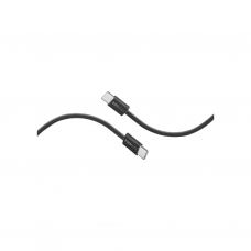 Дата кабель USB-C to USB-C 2.0m 60W PD EcoLine-CC200 black Promate (ecoline-cc200.black)