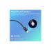 Дата кабель USB-C to USB-C 2.0m 60W PD EcoLine-CC200 black Promate (ecoline-cc200.black)