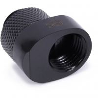 Фитинг для СЖО Alphacool Eiszapfen 8mm off set fitting rotatable - black (17604)
