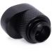 Фитинг для СЖО Alphacool Eiszapfen 8mm off set fitting rotatable - black (17604)