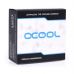 Фитинг для СЖО Alphacool Eiszapfen 8mm off set fitting rotatable - black (17604)
