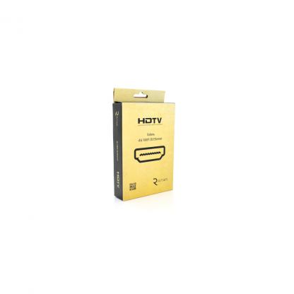 Кабель мультимедийный HDMI M to HDMI M 2.0m V1.4 4K black Ritar (HDMI(M)/(M)V1.4-2m-348B)