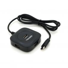 Концентратор VEGGIEG USB-C 4xUSB 2.0 0.2m black (YT-TC-V-C240)